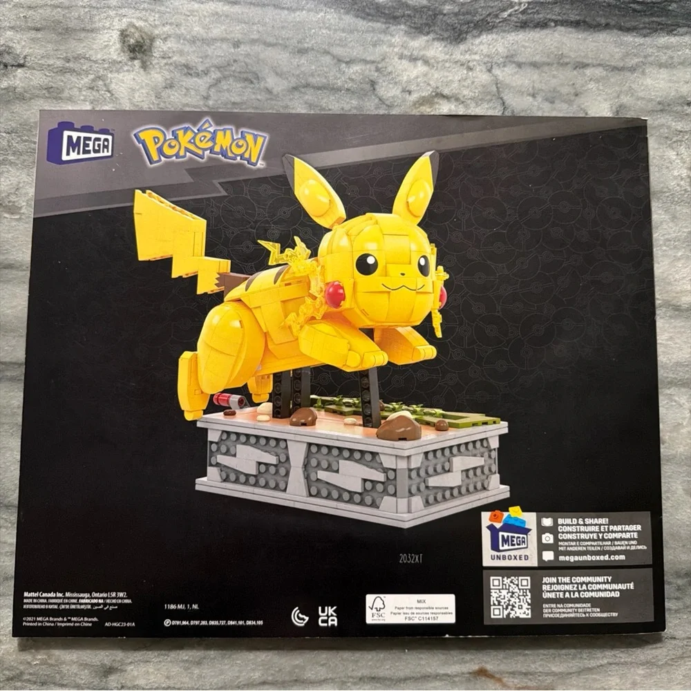 Mega Pokémon Pikachu Building‎ Set